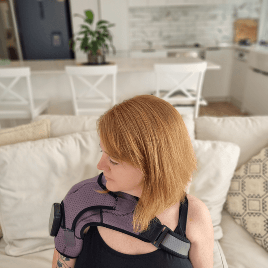 Sootheology™ Heated Shoulder Compression Brace